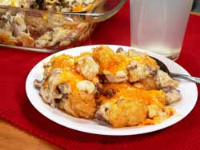 SUBSTITUTE FOR CREAM OF MUSHROOM SOUP IN TATER TOT CASSEROLE RECIPES