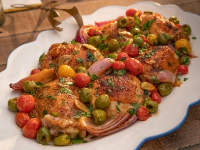 Sheet Pan Vinegar Chicken Recipe | Valerie Bertinelli ... image
