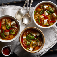 Miso Vegetable Soup Recipe - EatingWell image