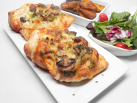 Mushroom, Broccoli, and Cheese Stuffed Chicken Recip… image