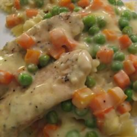 CREAMY CHICKEN AND VEGETABLES RECIPES