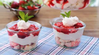 Strawberry Angel Food Dessert Recipe | Allrecipes image