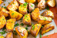 Our Favorite Crispy Roasted Potatoes - Inspired Taste image