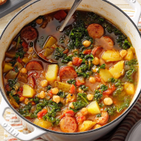 Sausage and Kale Soup Recipe: How to Make It image
