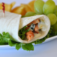 Simple Sweet and Spicy Chicken Wraps Recipe | Allreci… image