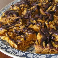 Peanut Butter Cornflake Crunch Bars Recipe | Allrecipes image