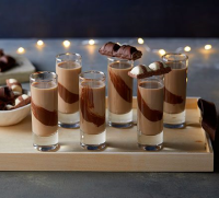 Chocolate vodka shots recipe - BBC Good Food image