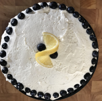 WHITE CAKE WITH LEMON FROSTING RECIPES