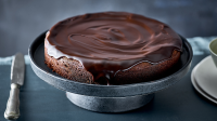 Rich chocolate almond cake recipe - BBC Food image