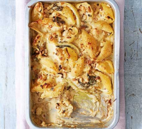 Cauliflower cheese pasta bake recipe | BBC Good Food image