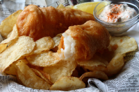 Crispy Beer Batter Fish & Chips - Allrecipes image