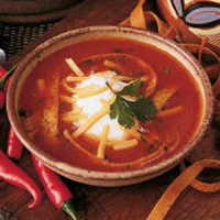 Tortilla Soup Recipe: How to Make It - Taste of Home image