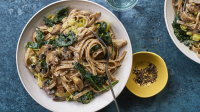 Creamy mushroom pasta recipe - BBC Food image