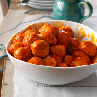 Buffalo Chicken Meatballs Recipe: How to Make It image