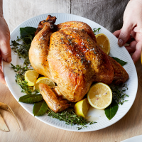Oven-Roasted Whole Chicken Recipe - EatingWell image