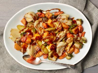 Roasted Vegetables with Balsamic Glaze Recipe | Trish… image