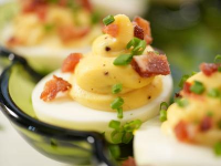 Maple Bacon Deviled Eggs Recipe | Katie Lee Biegel | Foo… image
