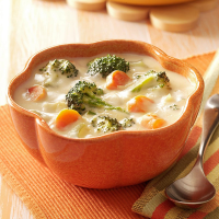 Cheese Broccoli Soup Recipe: How to Make It - Taste of Home image