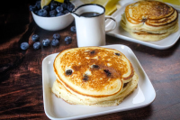 Fluffy Lemon Blueberry Pancakes | Just A Pinch Recip… image
