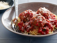 Real Meatballs and Spaghetti Recipe | Ina Garten | Food ... image
