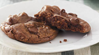 Fudgy Brownie Cookies Recipe - BettyCrocker.com image