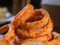 Beer-Battered Onion Rings Recipe - Food Network image