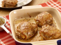 Maple-Mustard Chicken Thighs Recipe | Ellie Krieger | Food ... image