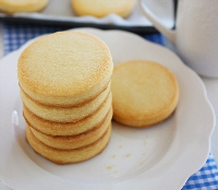 3-Ingredient Shortbread Cookies - The Comfort of Coo… image