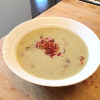 Cream of Asparagus and Mushroom Soup Recipe | Allre… image