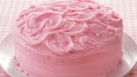 Pink Champagne Layer Cake Recipe - BettyCrocker.com image