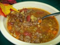 Sausage and Lentil Soup Recipe - Food.com image