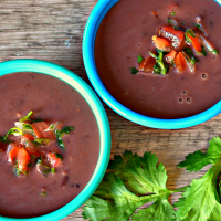 Black Bean and Salsa Soup - Allrecipes image