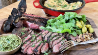 Bistecca (Porterhouse Steak) with Walnut Salsa Verde ... image