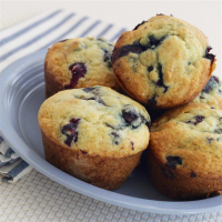 BLUEBERRY MUFFINS WITHOUT MILK RECIPES