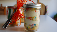 Birthday Cake in a Jar Recipe - Southern Living image