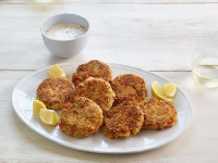 Fish and Lobster Cakes Recipe | Ina Garten - Food Network image