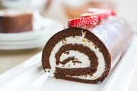 Chocolate Swiss Roll Cake - The Pioneer Woman – Recipes ... image