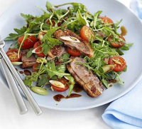 Honey & soy duck salad recipe - BBC Good Food image