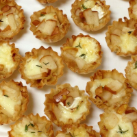 Warm Brie and Pear Tartlets Recipe | Allrecipes image