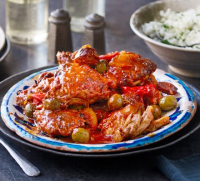 Slow cooker Spanish chicken recipe | BBC Good Food image