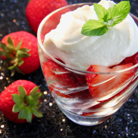 Strawberries Romanoff Recipe | Allrecipes image