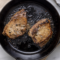 Cast Iron Pan-Seared Steak (Oven-Finished) Recipe | Allrec… image