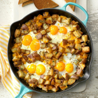 BAKED EGGS IN HASH BROWNS RECIPES