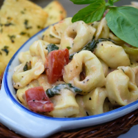 Spinach Tomato Tortellini Recipe | Allrecipes image