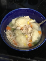 Quick and Super Easy Chicken and Dumplings Recipe | Allreci… image