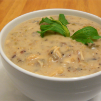 Cream of Chicken with Wild Rice Soup Recipe | Allrecipes image