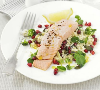 Salmon salad recipes - BBC Good Food image