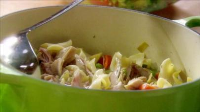 Turkey Soup with Egg Noodles and Vegetables - Food Network image