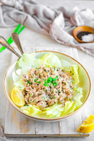 Easy Keto Tuna Salad - Only 5 Ingredients - KetoConnect image