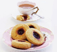 Simple jammy biscuits recipe - BBC Good Food image